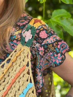
                  
                    The Hippies Were Right bag in moss
                  
                
