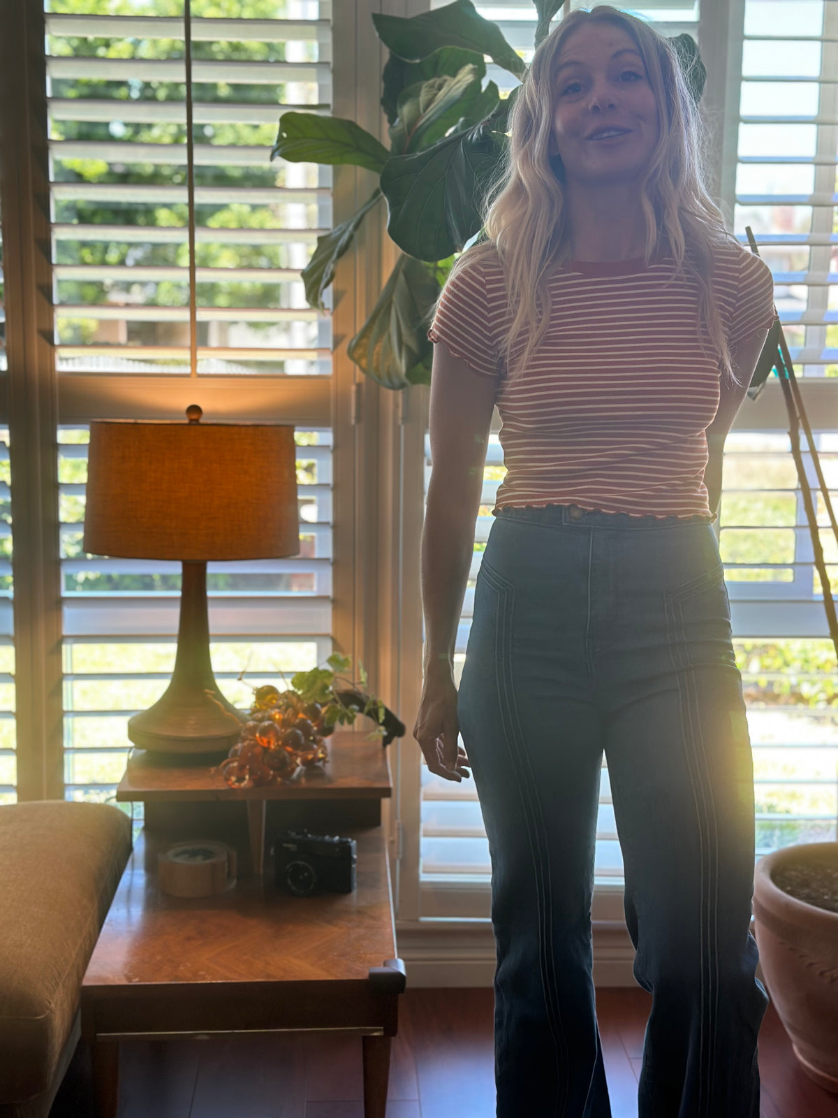 Bardot Tee in tan