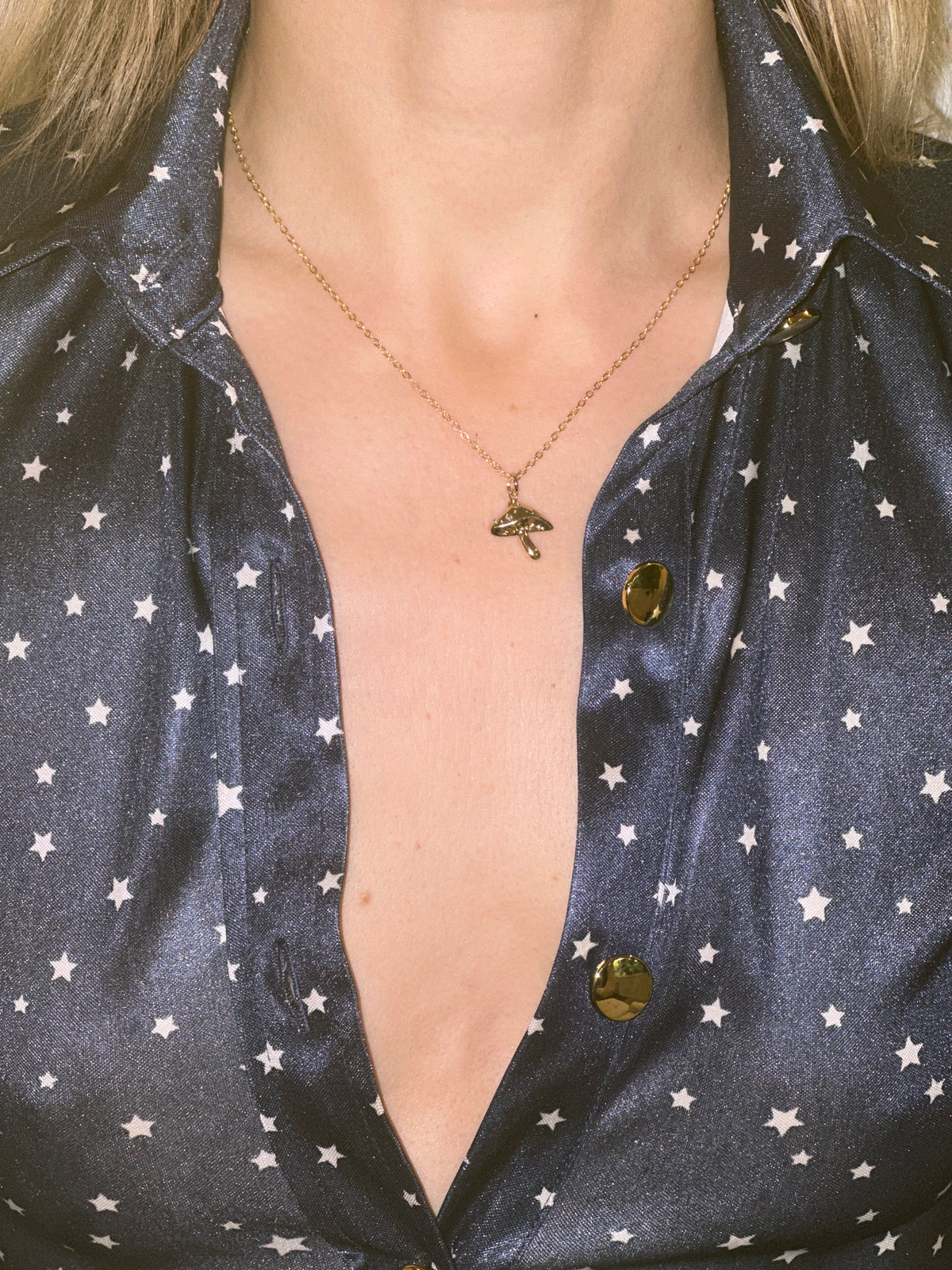 magic mushroom necklace