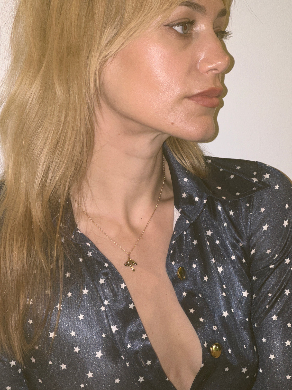 magic mushroom necklace