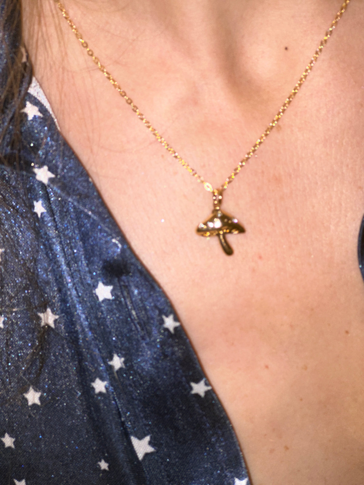 magic mushroom necklace