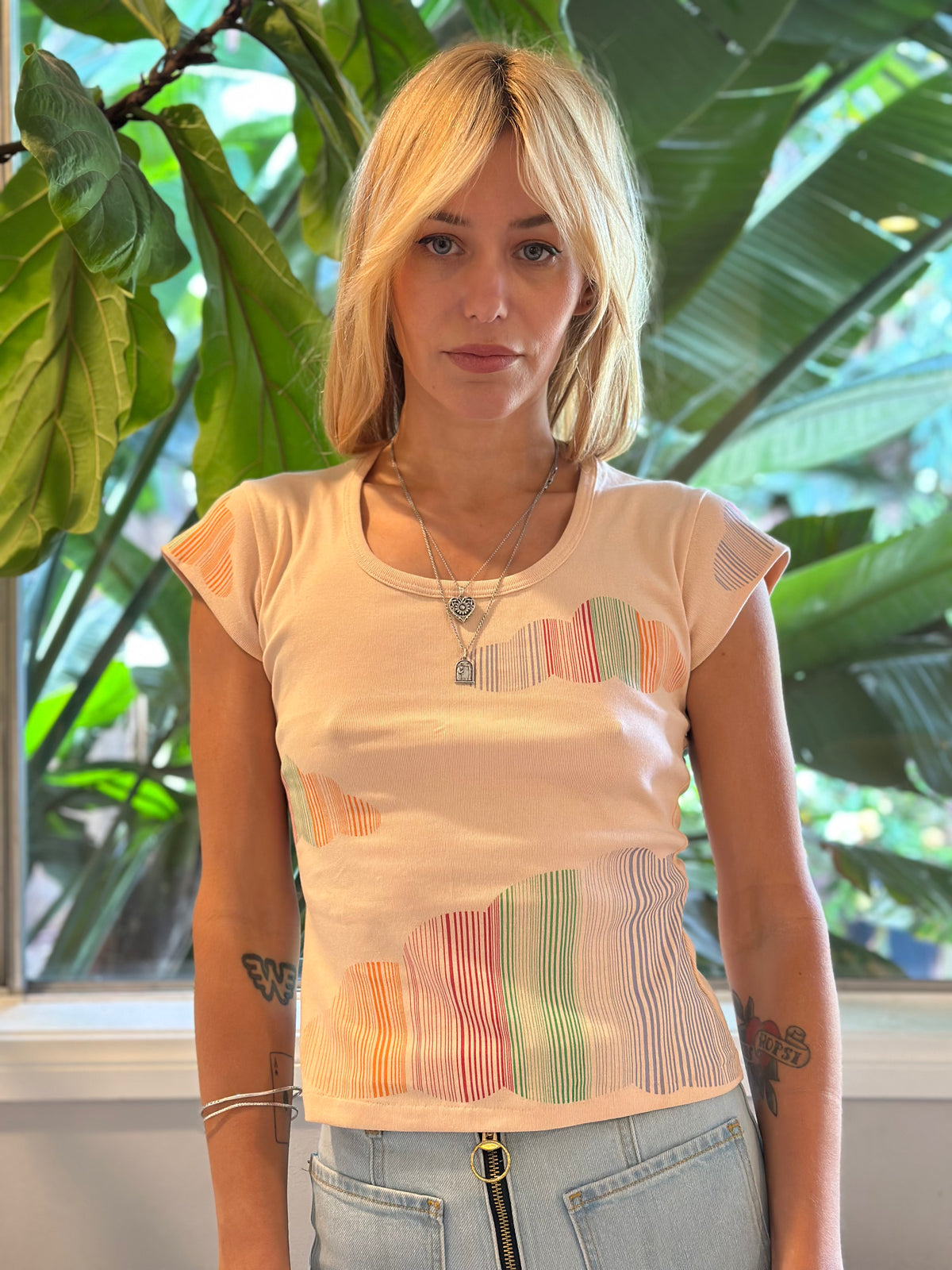 Cloud Rainbow tee