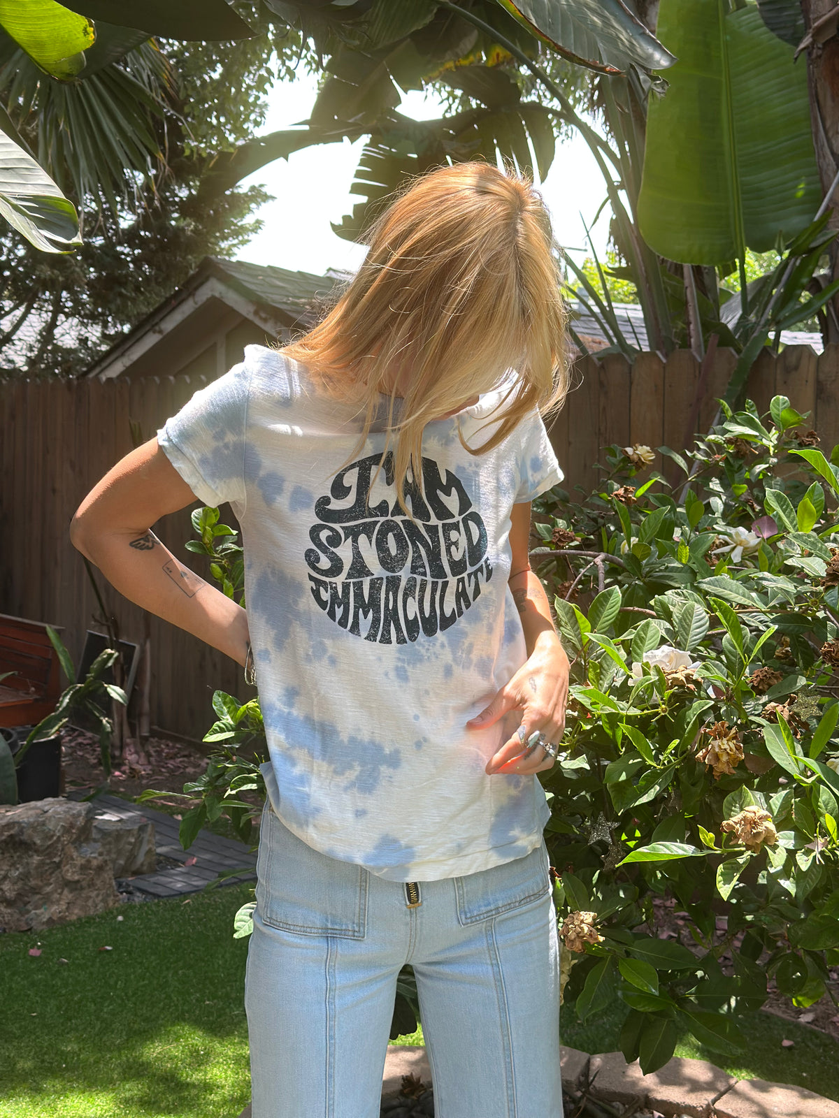 I Am Stoned Immaculate cloud tee