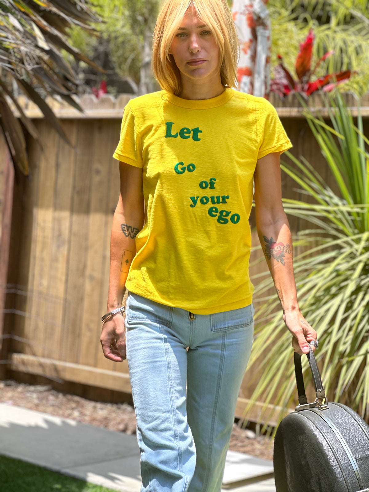 Let Go of Your Ego tee