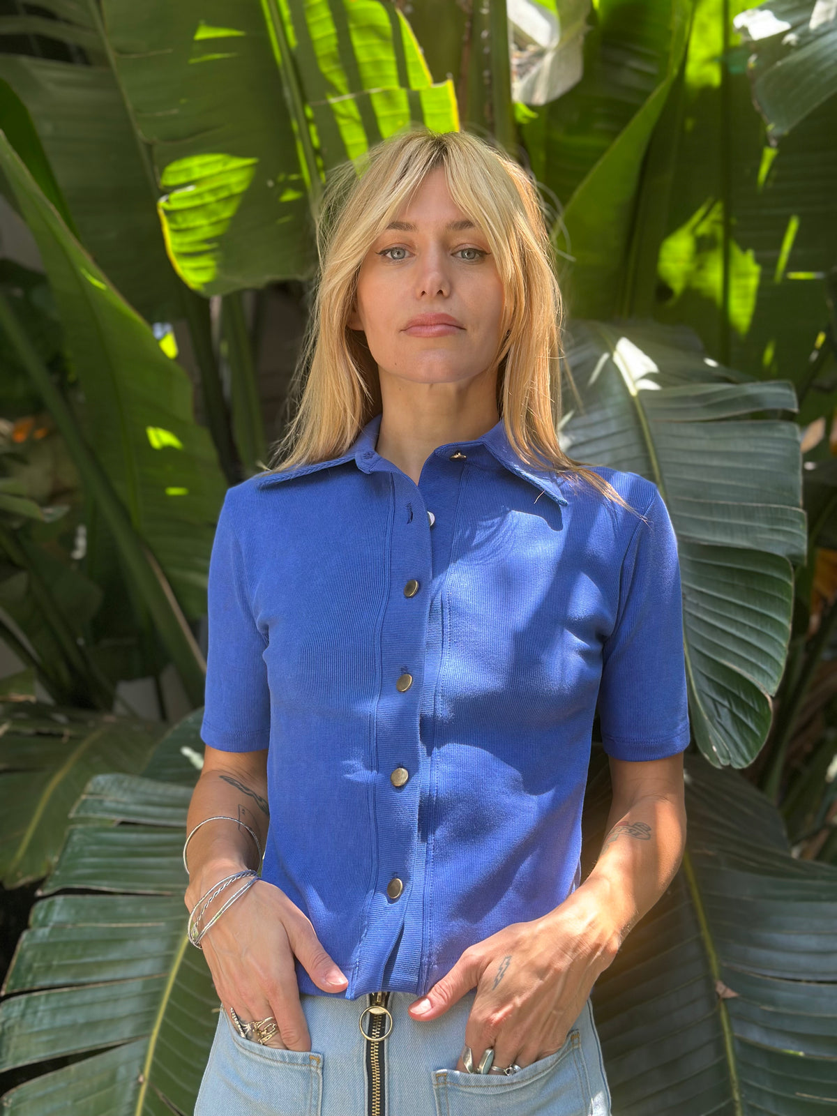 Annie ribbed top