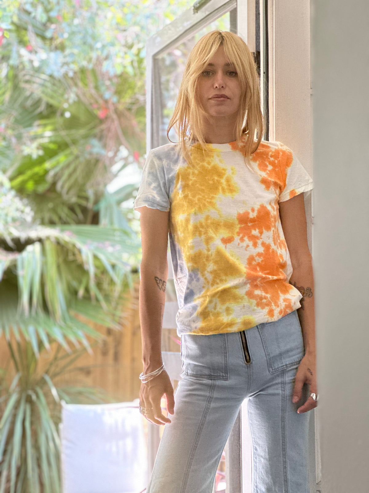 Jerry tie-dye tee