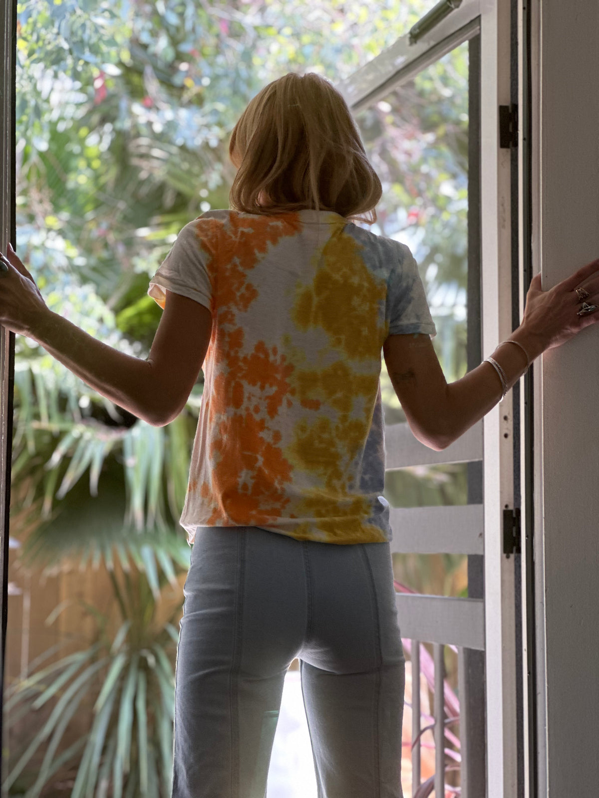 Jerry tie-dye tee