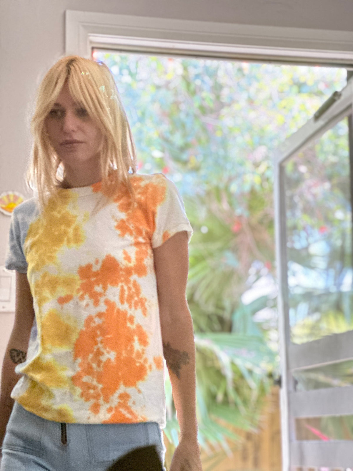 Jerry tie-dye tee