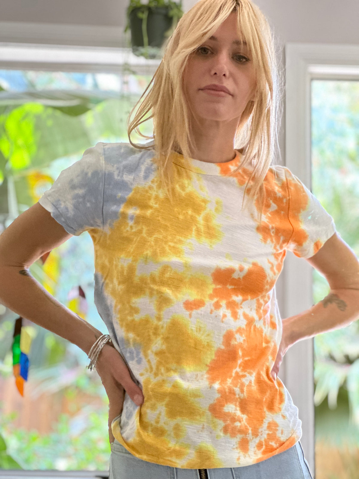 Jerry tie-dye tee