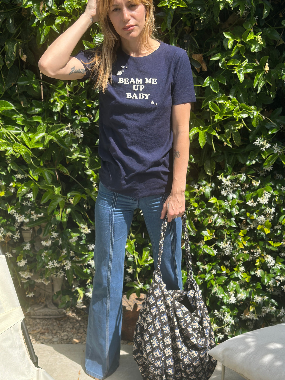 Beam Me Up tee