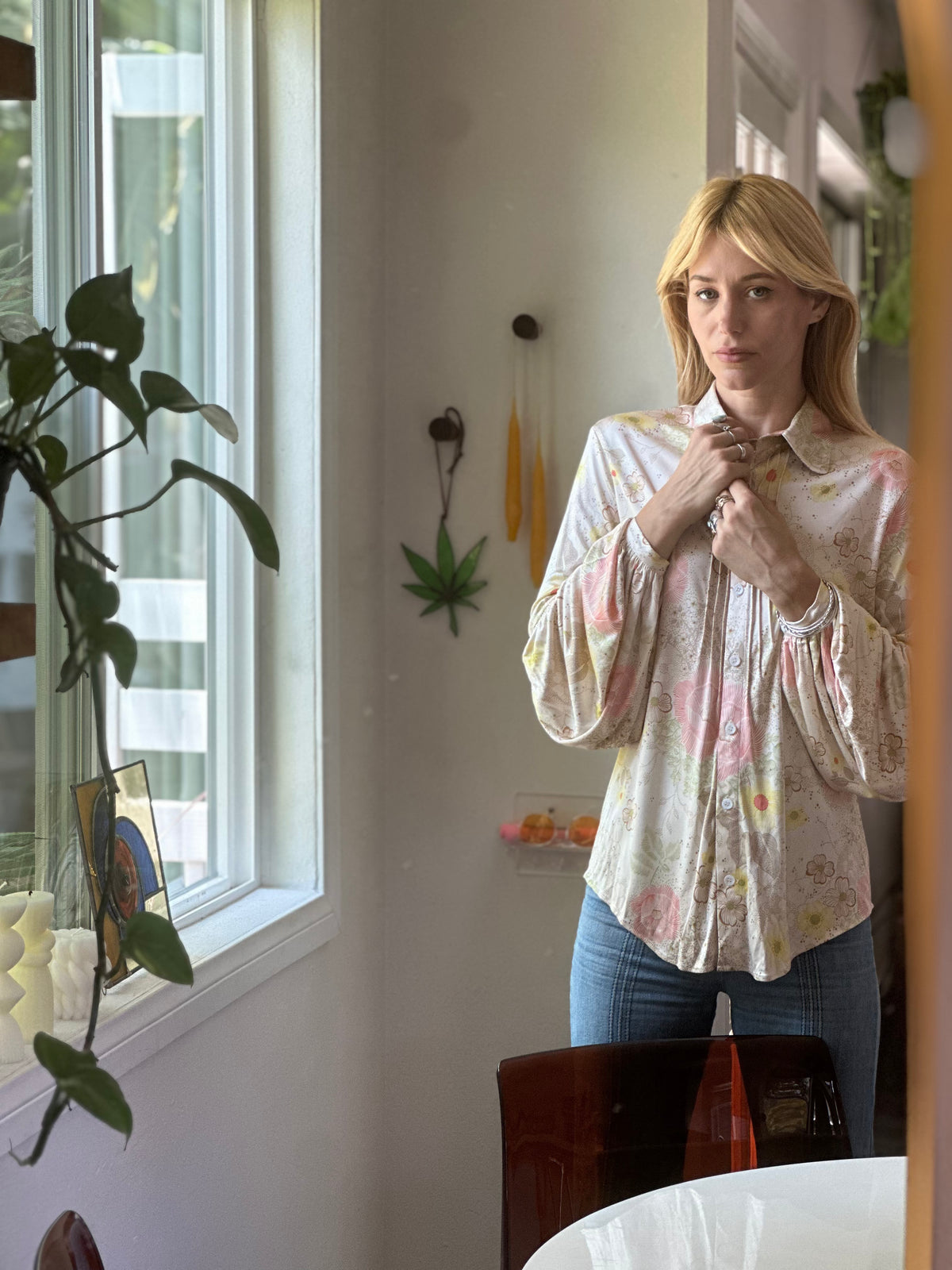 Chelsea top in blossom