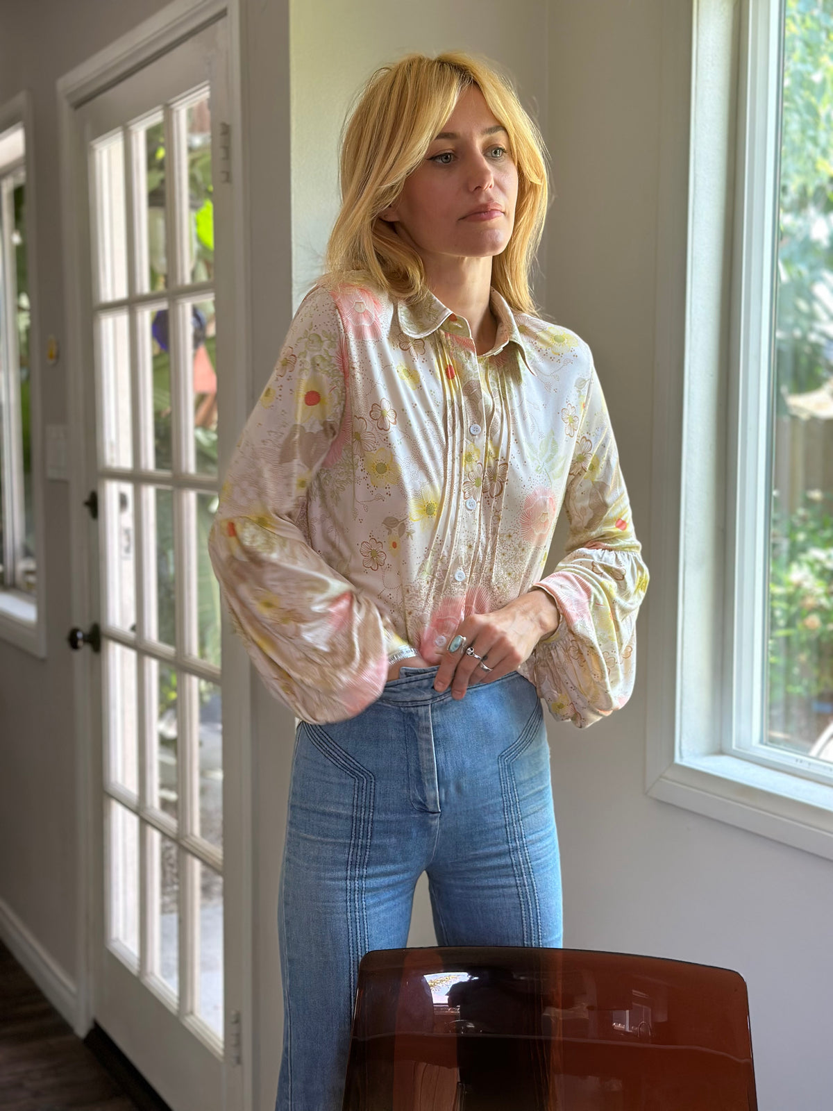 Chelsea top in blossom