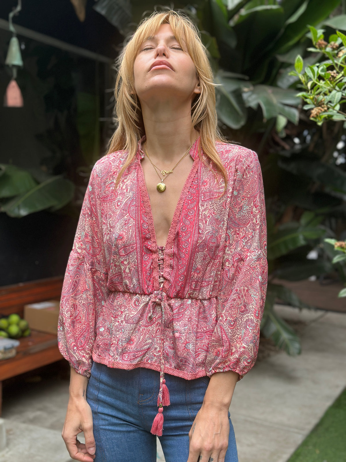 Sundazed top FINAL SALE