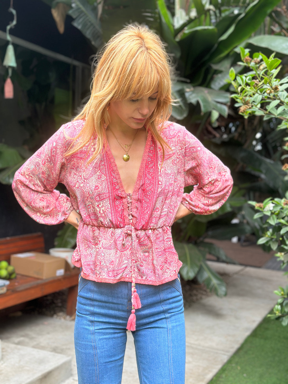 Sundazed top FINAL SALE
