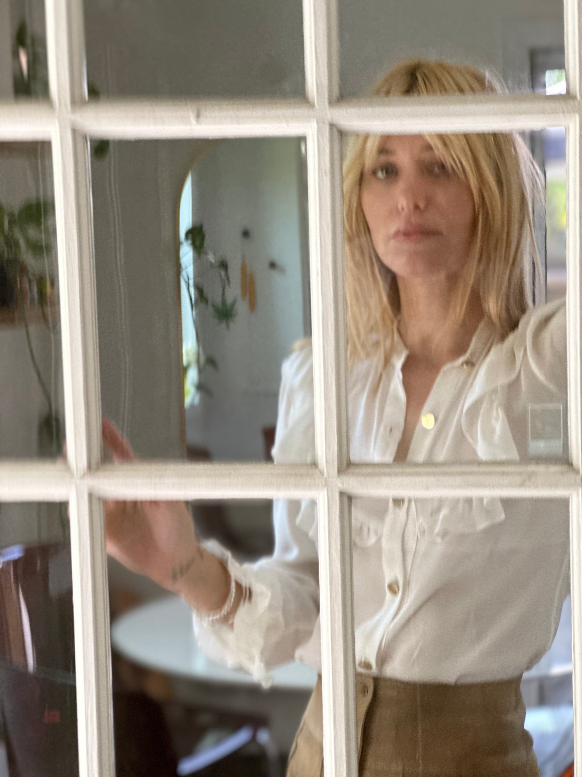 Françoise blouse in ivory