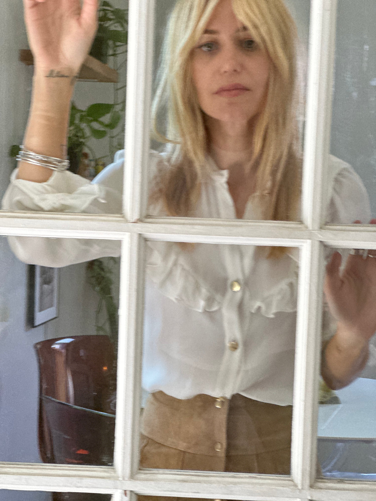 Françoise blouse in ivory