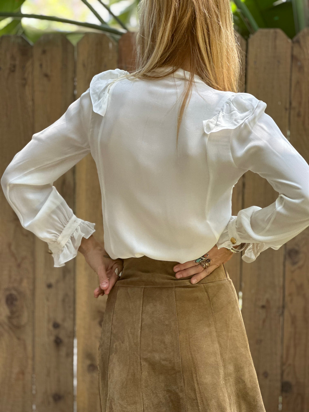 Françoise blouse in ivory