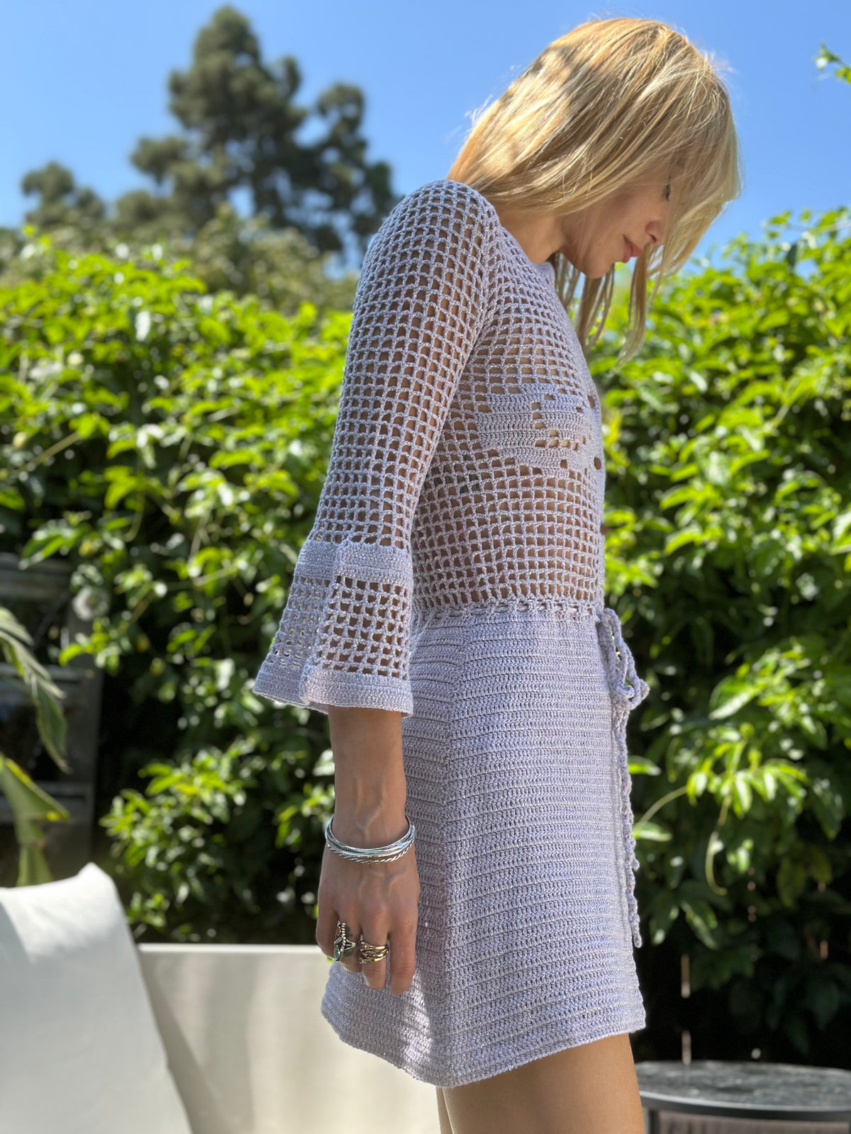 Birkin dress in lavender