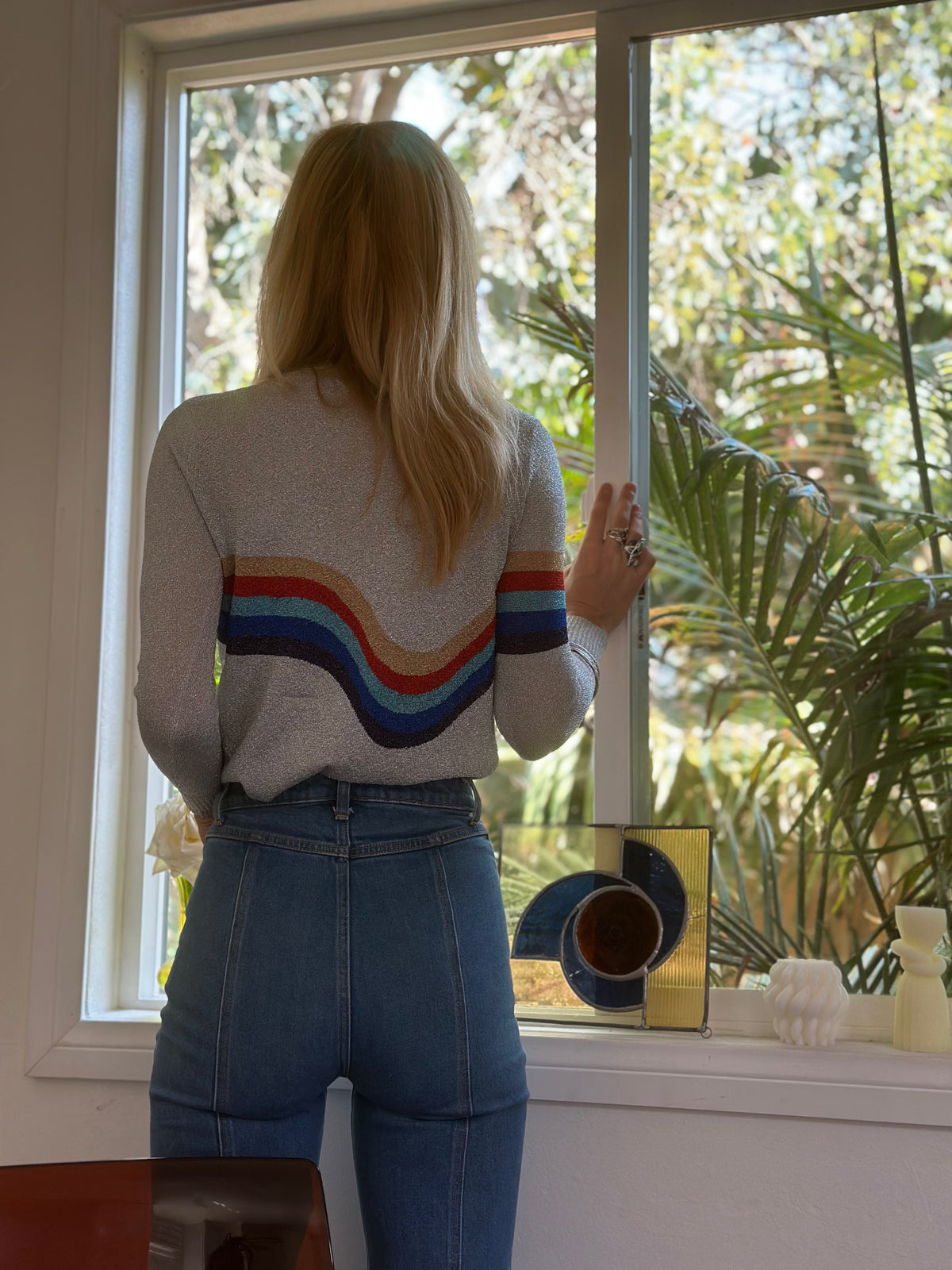 Lurex Lightning top