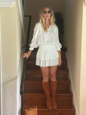 
                  
                    The Morrison dress in white
                  
                