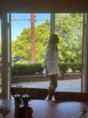 
                  
                    The Morrison dress in white
                  
                