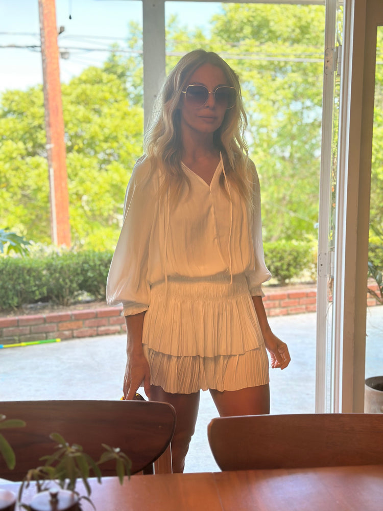 
                  
                    The Morrison dress in white
                  
                