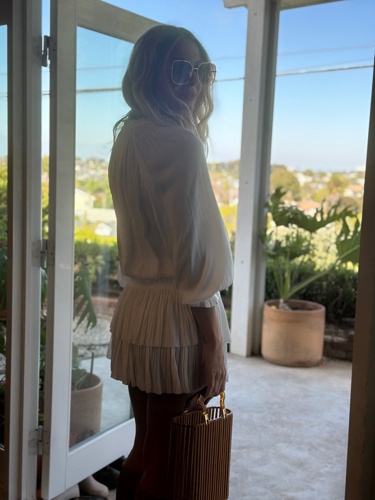 
                  
                    The Morrison dress in white
                  
                