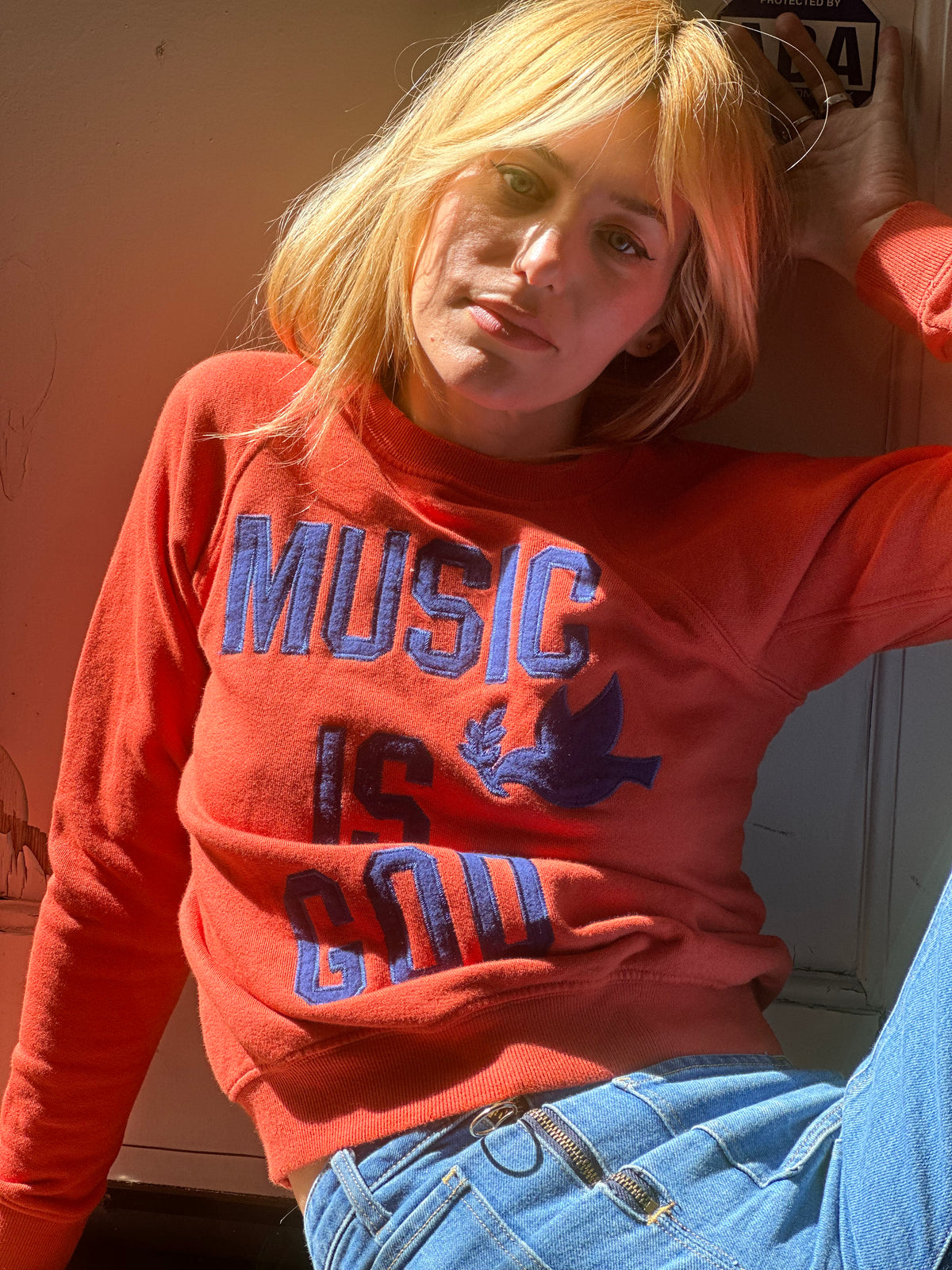 Music is God sweatshirt