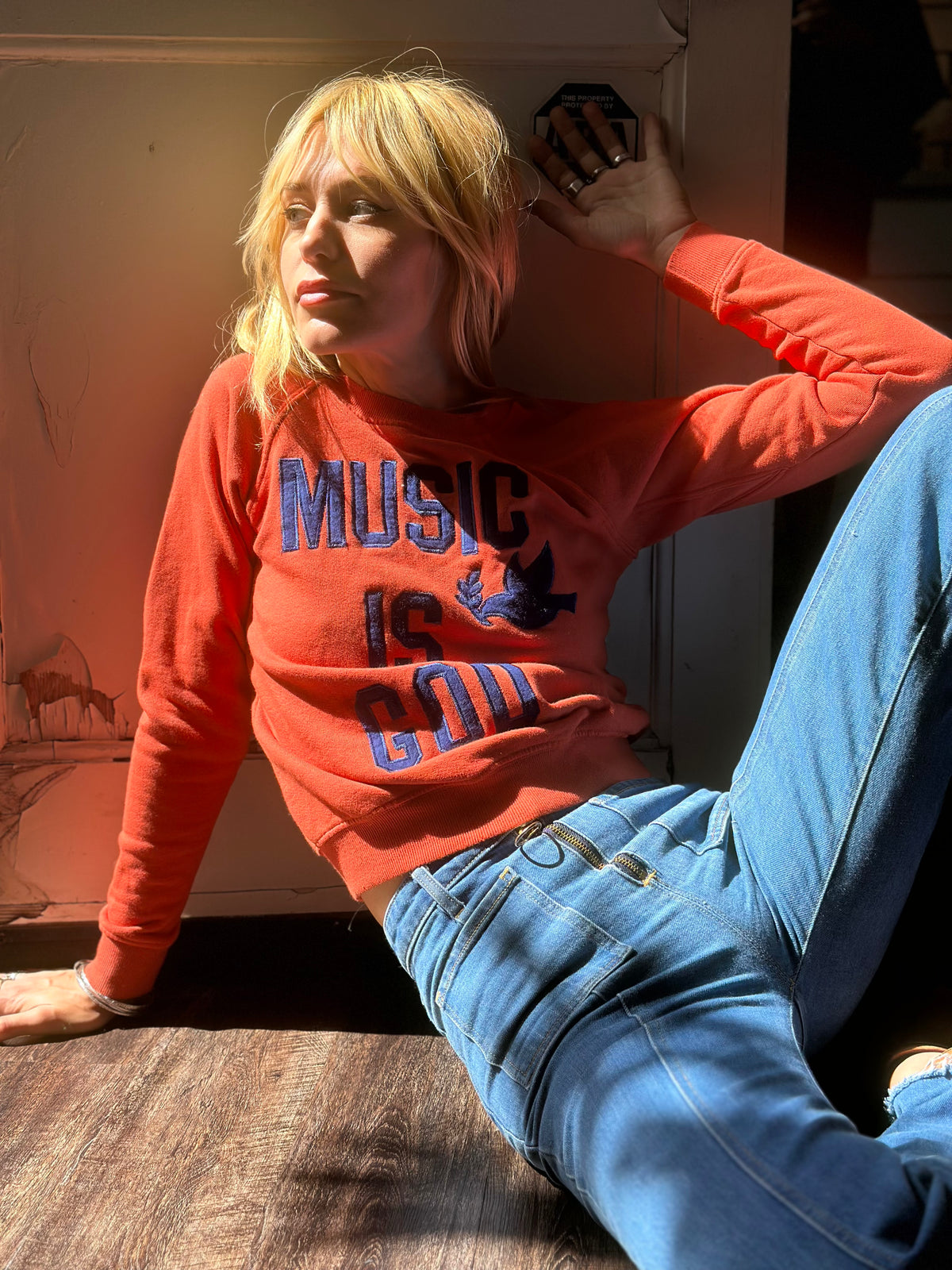 Music is God sweatshirt
