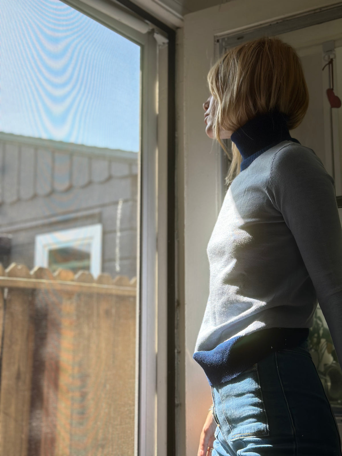 Camille turtleneck navy
