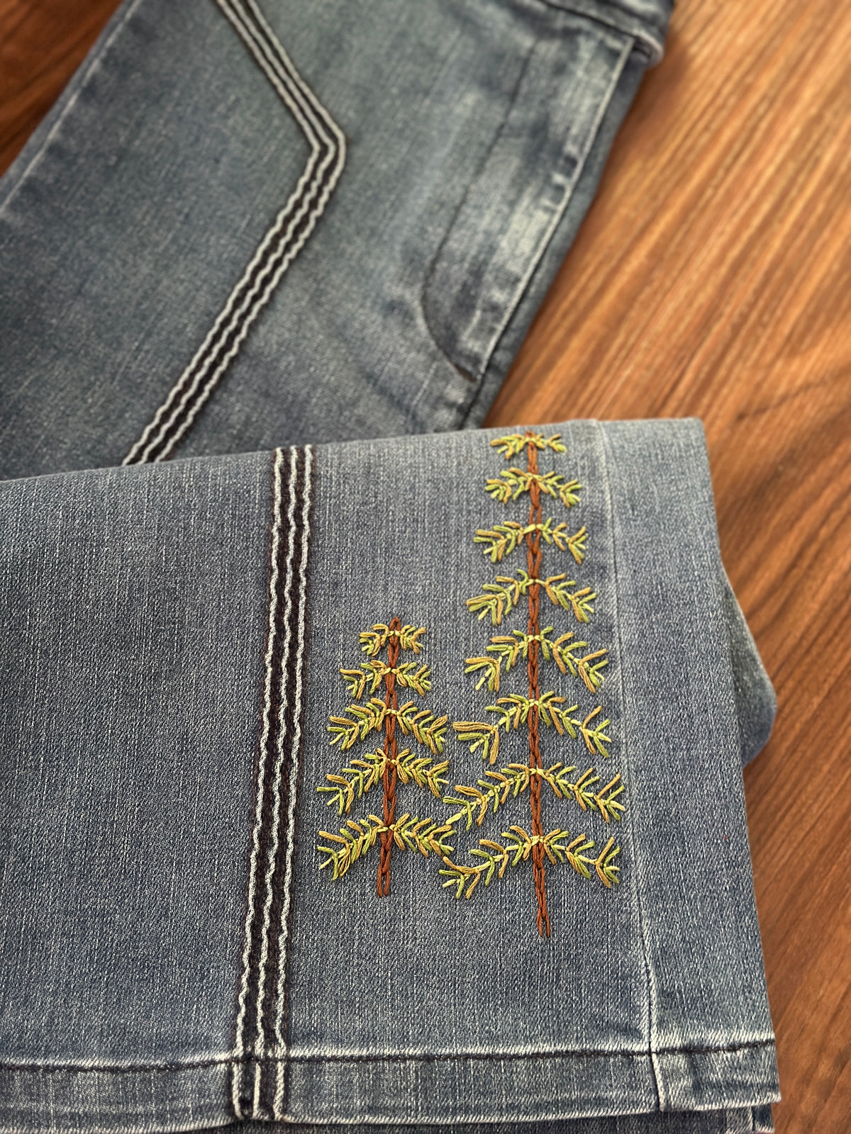 Tree Hugger Annie Jean (one of a kind)