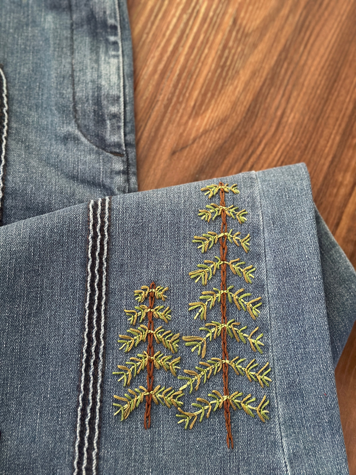 Tree Hugger Annie Jean (one of a kind)