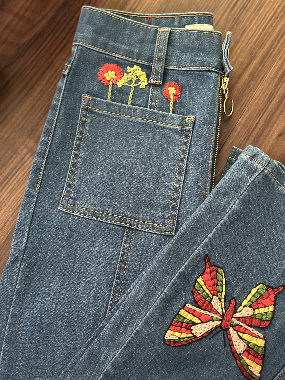Woodstock Bardot bells (one of a kind)