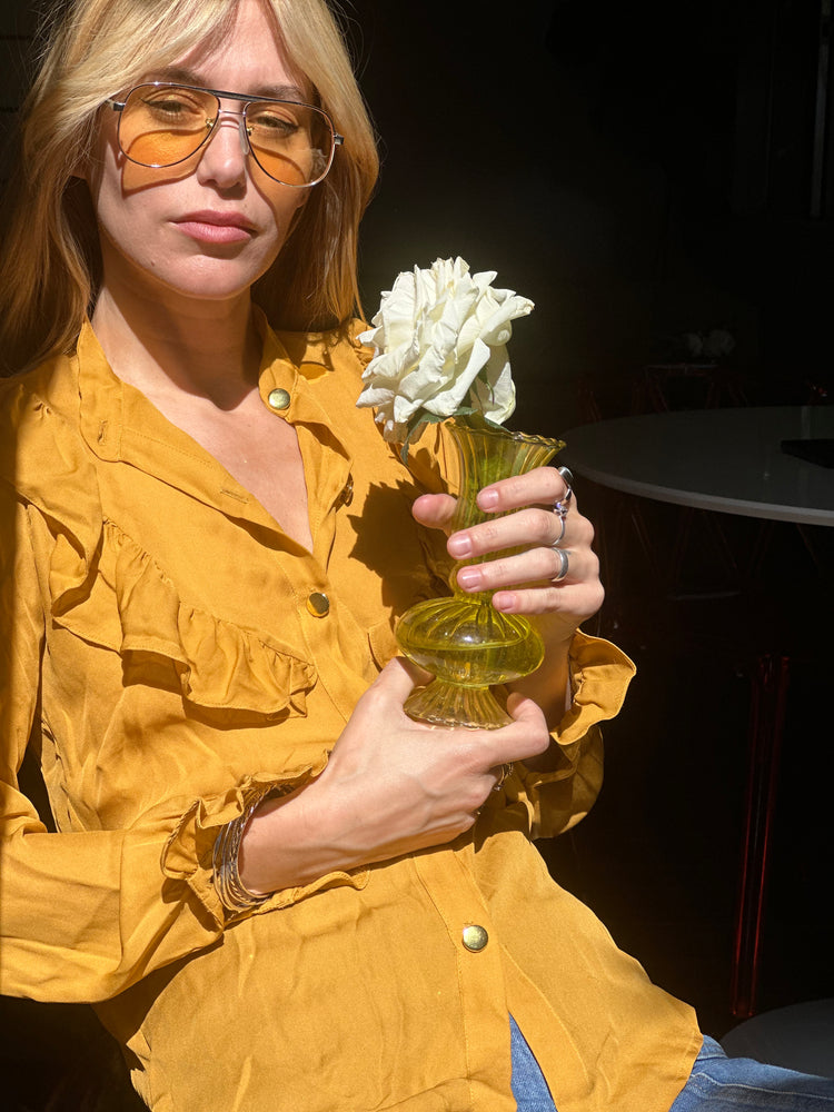 Françoise blouse in marigold