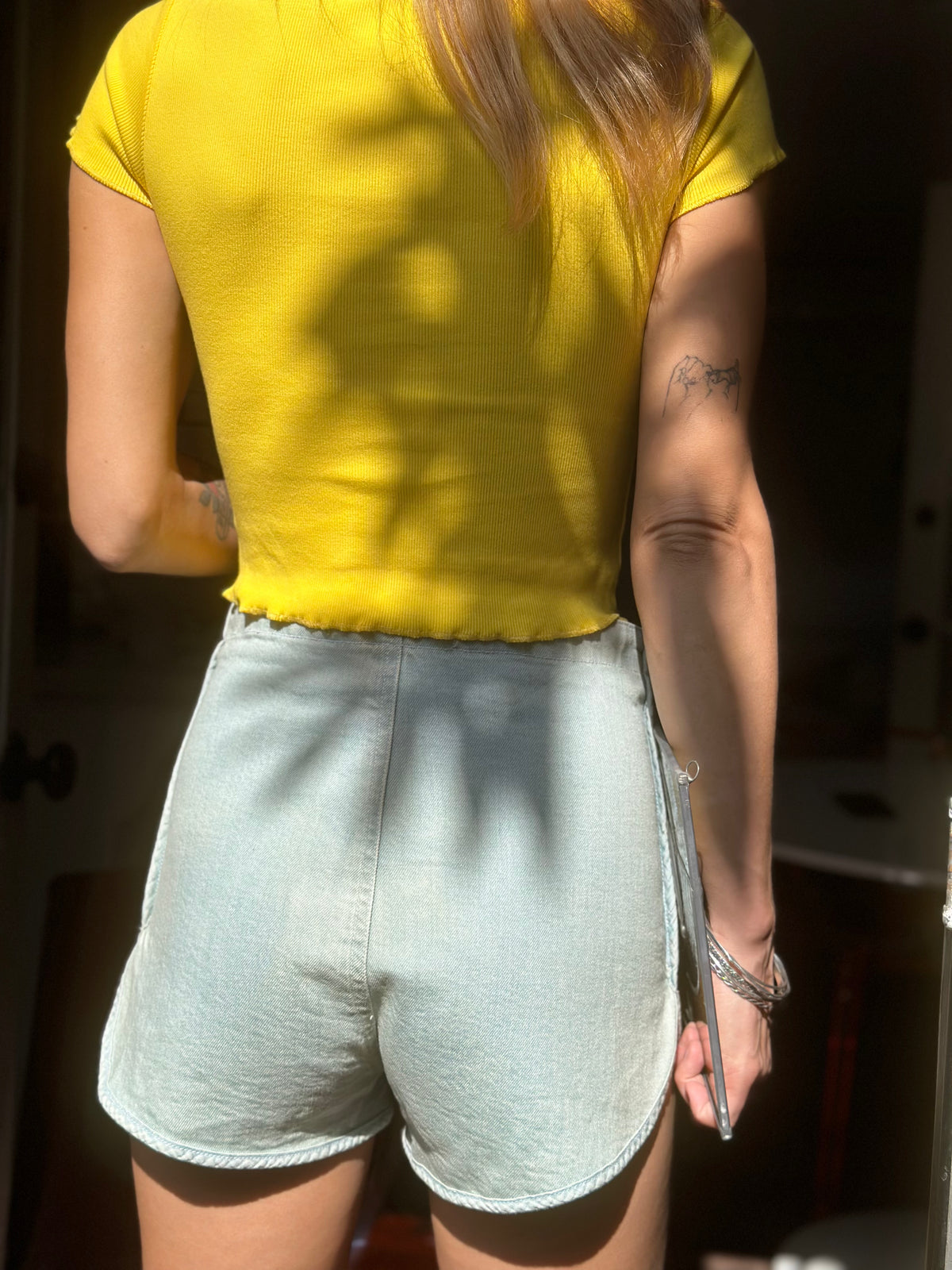 Cabbage Patch tee in sunshine