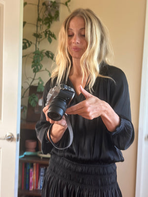 
                  
                    The Morrison dress in black
                  
                