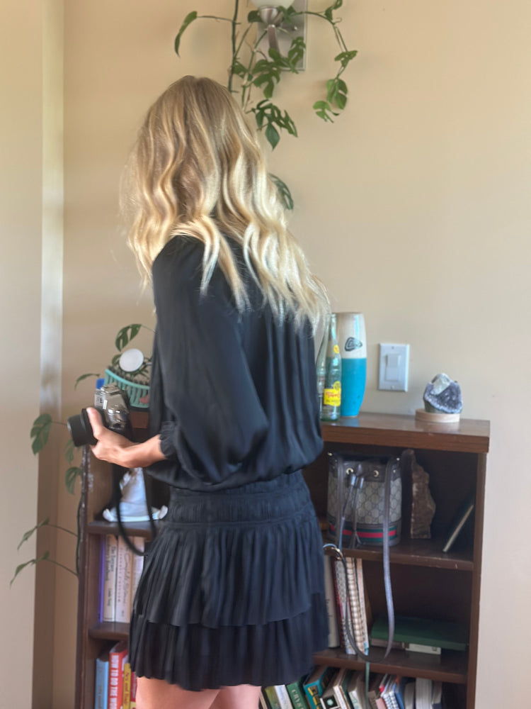 
                  
                    The Morrison dress in black
                  
                