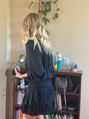 
                  
                    The Morrison dress in black
                  
                