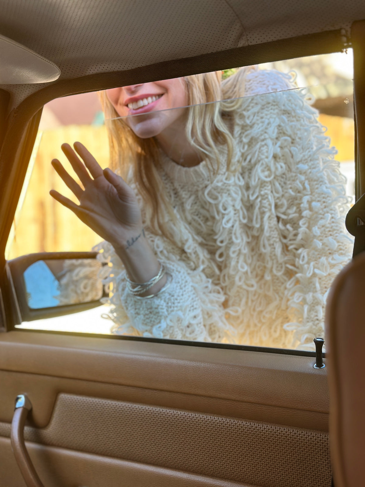 Sweet Jane Sweater in Cream FINAL SALE