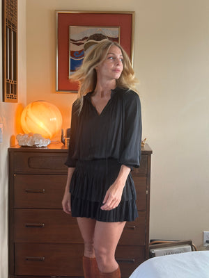 
                  
                    The Morrison dress in black
                  
                