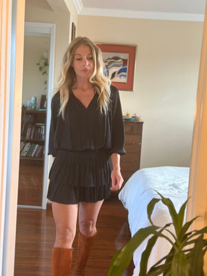 
                  
                    The Morrison dress in black
                  
                