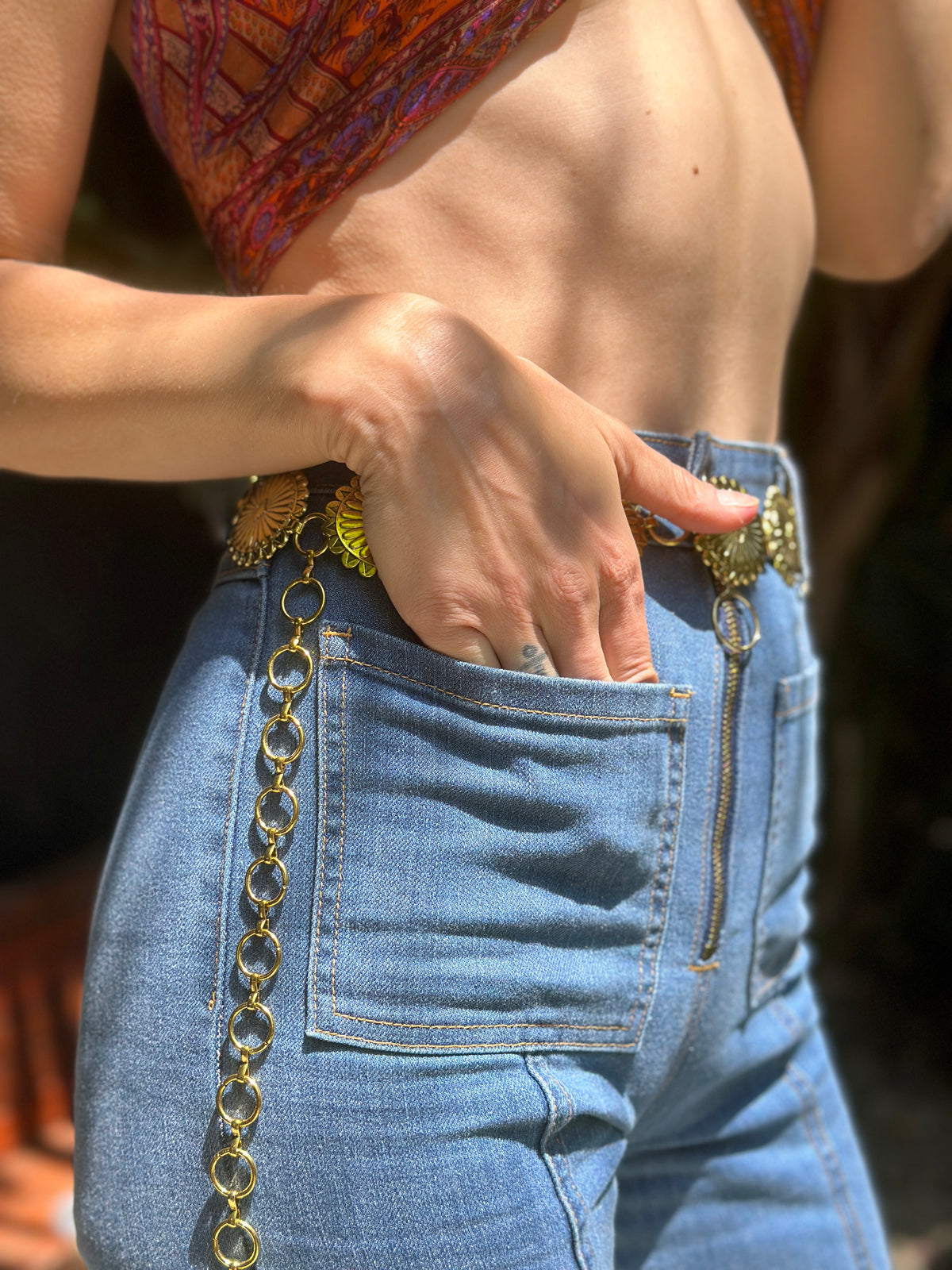 House of Gold Concho belt