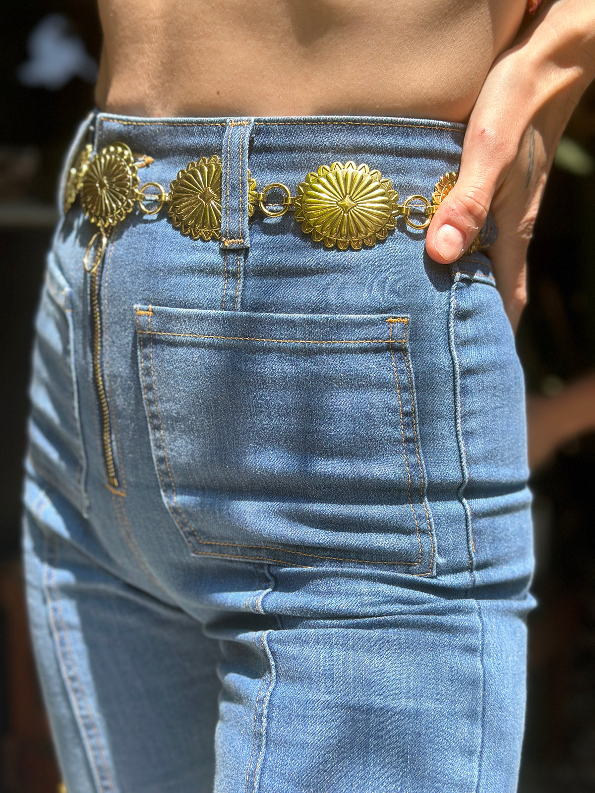 House of Gold Concho belt