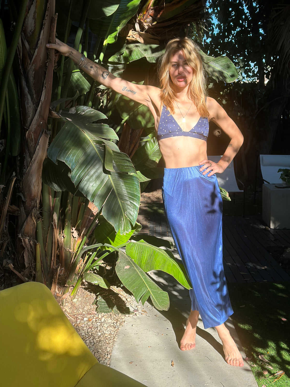 Electric Blue skirt
