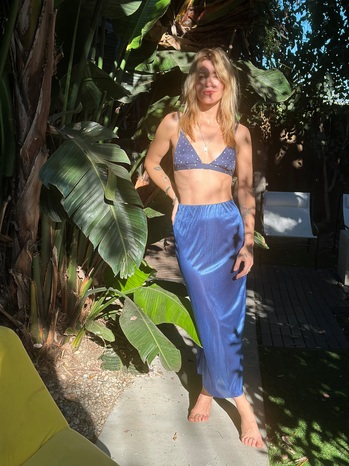 Electric Blue skirt