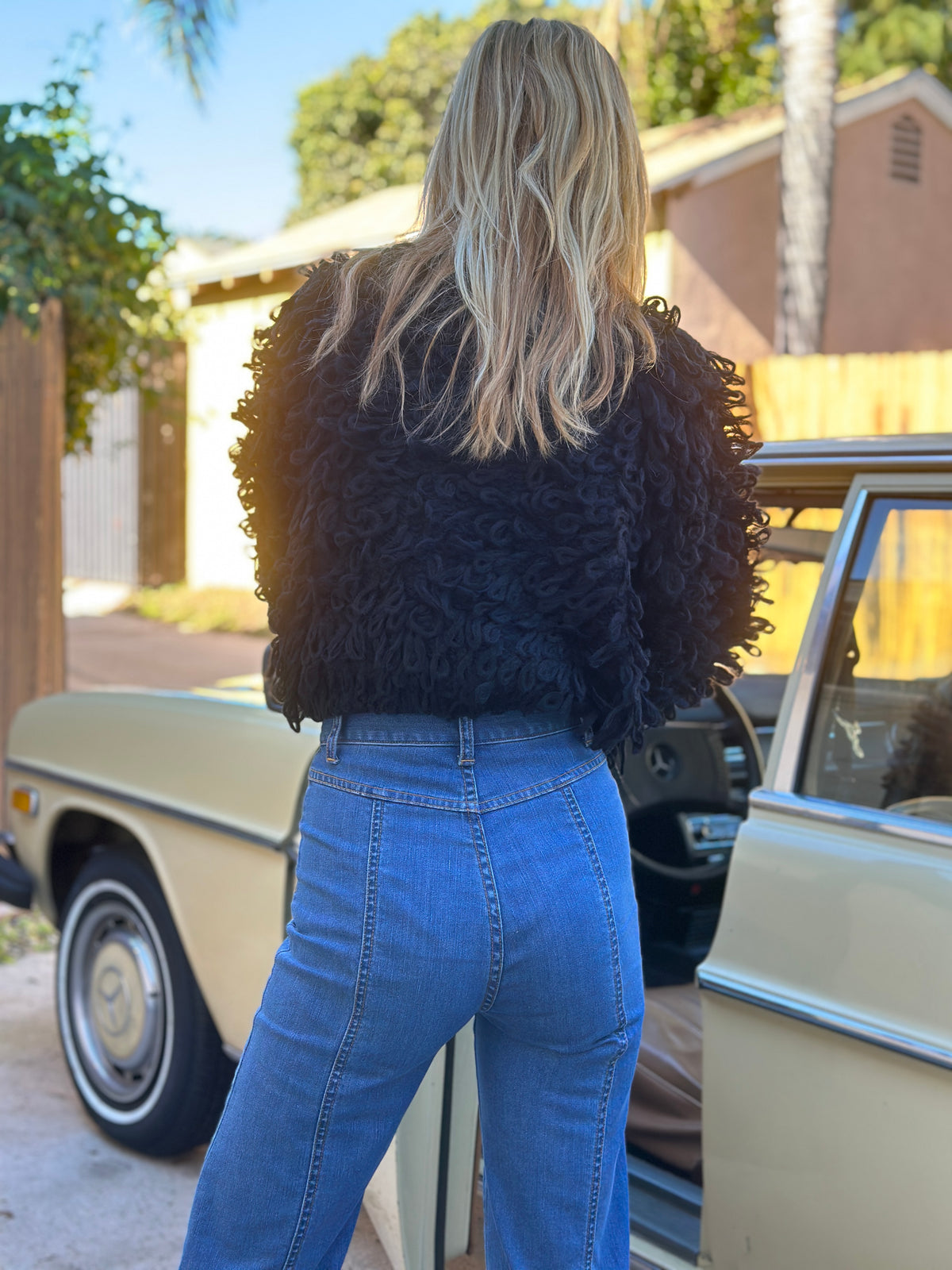 Sweet Jane Sweater in Noir FINAL SALE