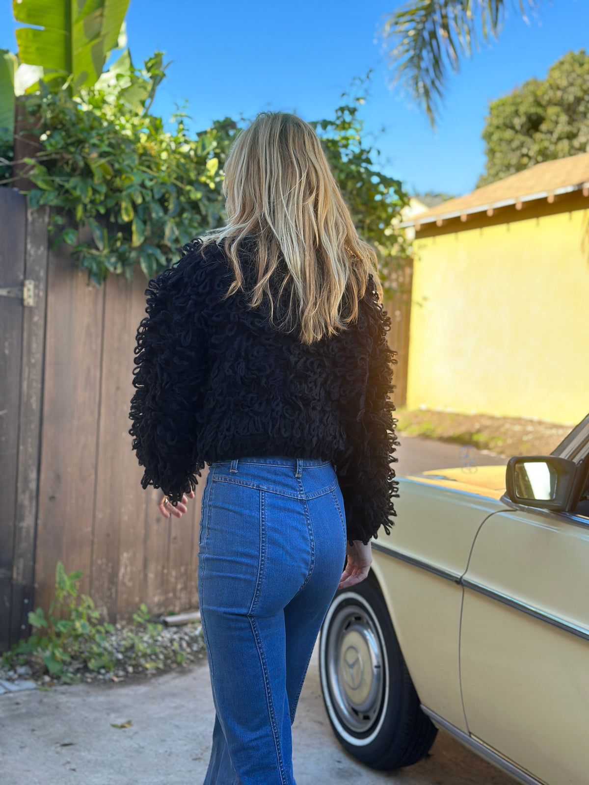 Sweet Jane Sweater in Noir FINAL SALE