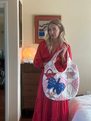
                  
                    Butterfly quilted bag II
                  
                
