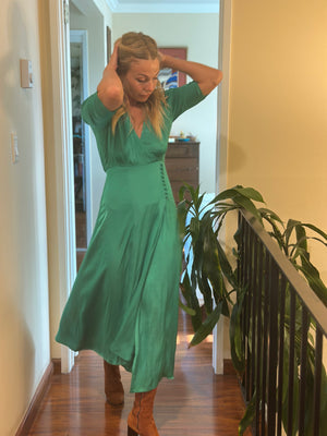
                  
                    Last Dance Dress in green
                  
                