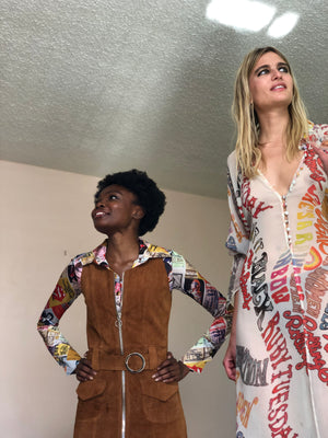 
                  
                    Rolling Stones x Stoned Silk dress
                  
                
